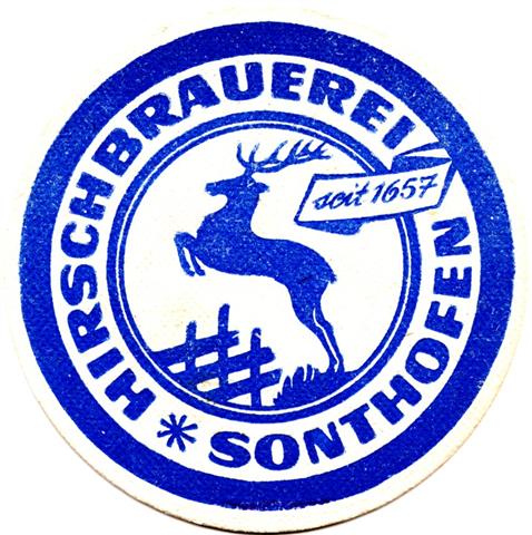 sonthofen oa-by hirsch rund 5a (215-seit 1657-rand schmal-blau)